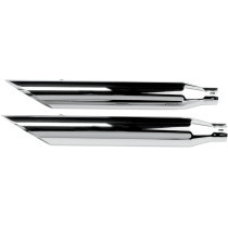 MUFFLERS 3" HP-PLUS SLIP-ON SLASH CUT CHROME