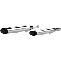 MUFFLERS 3" SLIP ON SLASH CUT CHROME