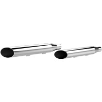 MUFFLERS 3" HP-PLUS SLIP-ON SLASH CUT CHROME