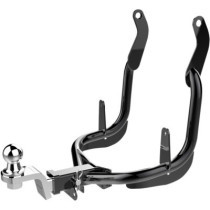 RECIEVER TRAILER HITCH CHROME/BLACK