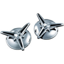 KNOCK-OFF CENTER CAPS FOR TRIKES CHROME