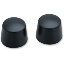 AXLE CAPS FRONT BLACK