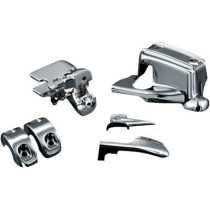 CHROME BRAKE & CLUTCH CONTROL DRESS-UP KIT 08 FLH