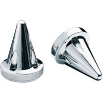 HANDLEBAR END CAP STILETO CHROME