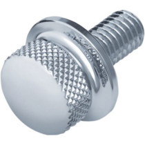 KNOB SEAT KNURLED CHROME