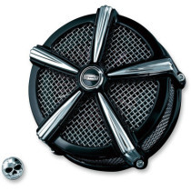 MACH 2 AIR CLEANER BLACK & CHROME HD-XL