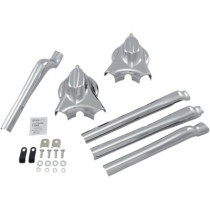 SWINGARM COVERS CHROME