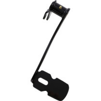 EXTENDED BRAKE PEDAL FOR TOURING & TRIKE WITH LOWERS BLACK