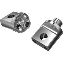 NON-PIVOTING SPLINED MALE MOUNT ADAPTERS CHROME