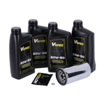 MCS, engine oil service kit. 20W50 Synthetic