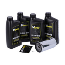 MCS, engine oil service kit. 20W50 Mineral