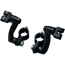 LONGHORN OFFSET MOUNTS WITH 1-1/4" MAGNUM QUICK CLAMPS BLACK