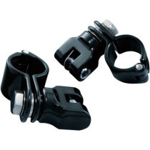 PEG MOUNTS WITH 1-1/4” MAGNUM QUICK CLAMPS BLACK