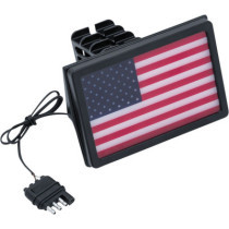 COVER REC HITCH LED FLAG