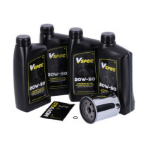 MCS, engine oil service kit. 20W50 Synthetic