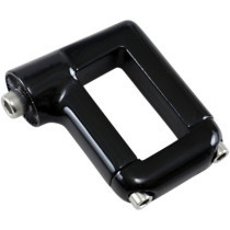 MOUNT CLAMP FOR SIDE LICENSE PLATE HOLDERS BLACK