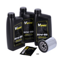 MCS, engine oil service kit. 20W50 Mineral