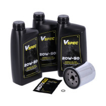 MCS, engine oil service kit. 20W50 Mineral