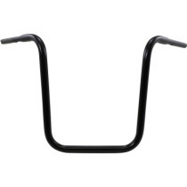 1 1/4" DIAMETER HEFTY APE HANGER BAR 18" BLACK FOR HD