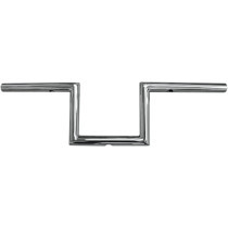 1" NARROW Z-BARS 6" RISE CHROME UNIVERSAL