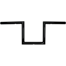 1" NARROW Z-BARS 8" RISE BLACK UNIVERSAL