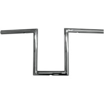 1" NARROW Z-BARS 10" RISE CHROME UNIVERSAL