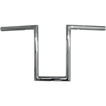 1" NARROW Z-BARS 12" RISE CHROME UNIVERSAL