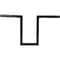 1" NARROW Z-BARS 12" RISE BLACK UNIVERSAL