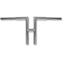 1.25" MITER T-BARS 12" TALL CHROME HD