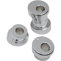 TEN DEGREE TRIPLE TREE RISER ANGLE ADAPTERS CHROME HD