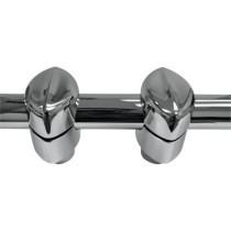 MOHAWK RISER CAPS FOR 1 1/4" HANDLEBARS CHROME