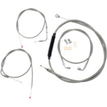 12-14" APE BAR LENGTH CABLE KIT STAINLESS STEEL HD