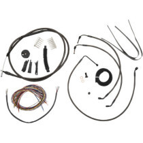 CABLE AND BRAKE LINE KIT MIDNIGHT BLACK FOR MINI APE HANGERS