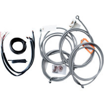 HANDLEBAR CABLE/BRAKE & CLUTCH LINE/WIRE KITS AND COMPONENTS / STAINLESS STEEL / NATURAL