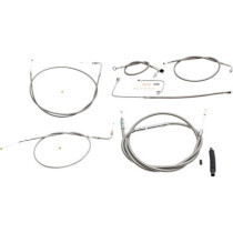 HANDLEBAR CABLE/BRAKE & CLUTCH LINE/WIRE KITS AND COMPONENTS / STAINLESS STEEL / NATURAL