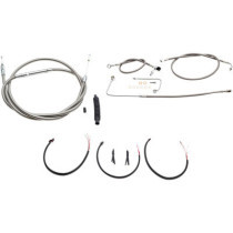 HANDLEBAR CABLE/BRAKE & CLUTCH LINE/WIRE KITS AND COMPONENTS / STAINLESS STEEL / NATURAL