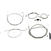 HANDLEBAR CABLE/BRAKE & CLUTCH LINE/WIRE KITS AND COMPONENTS / STAINLESS STEEL / NATURAL