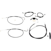 HANDLEBAR CABLE/BRAKE & CLUTCH LINE/WIRE KITS AND COMPONENTS / VINYL / BLACK