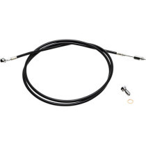 BLACK VINYL CVO CLUTCH CABLE FOR MINI APES / STOCK LENGTH