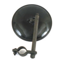 Reproduction sidevalve mirror. Black, long stem