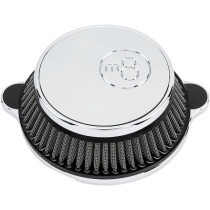 AIR CLEANER KIT DESIGN M 8-BALL CHROME