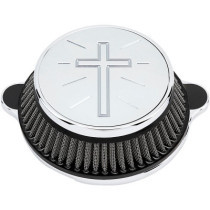 AIR CLEANER KIT DESIGN STANDARD CROSS CHROME