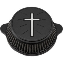 AIR CLEANER KIT DESIGN STANDARD CROSS BLACK