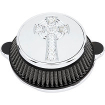 AIR CLEANER KIT DESIGN CELTIC CROSS CHROME