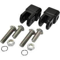 ADAPTERS FOR MALE MOUNT FOOTPEGS BLACK UNIVERSAL