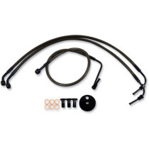 BRAKE LINE 12"-14" APE KIT MIDNIGHT SERIES  BLACK