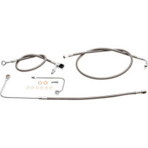 HANDLEBAR CABLE/BRAKE & CLUTCH LINE/WIRE KITS AND COMPONENTS / STAINLESS STEEL / NATURAL