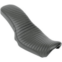 SEAT COBRA 2-UP PLEATED STITCH BLACK