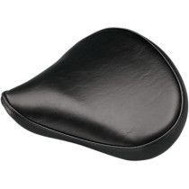 SEAT SPRING-MOUNTED SOLO SMOOTH BLACK