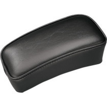 PILLION PAD SMALL NAUGAHYDE SMOOTH BLACK